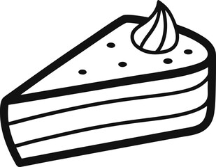 Piece of Cake or Dessert Doodle