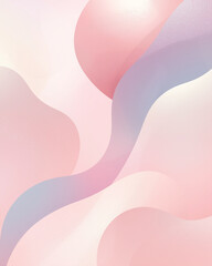 Soft pastel abstract digital wallpaper 4K
