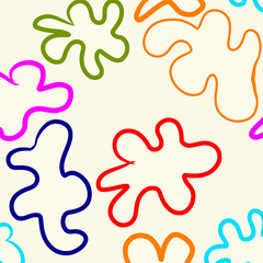 Abstract Flower background suitable for home decore and wallpaper purpose
