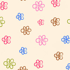 Abstract Flower background suitable for home decore and wallpaper purpose
