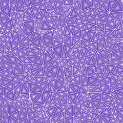 Triangle shapes background. Multiple repeated inner triangles. Compact triangles size. One tone colored style. Seamless pattern. Artistic vector tiles. Stylish vector illustration.