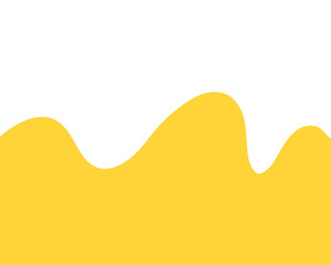 sea ​​wave background, yellow color, for presentation, wallpaper