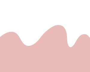 sea ​​wave background, baby pink color, for presentation, wallpaper