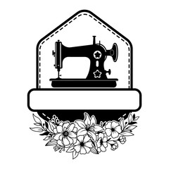 Sewing Machine Vector Svg Cut File