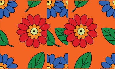 Seamless Floral Pattern Design
