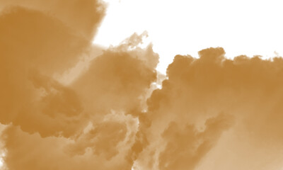 Golden Brown Watercolor Splash