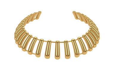 Obraz premium Necklace isolated on white isolated on transparent background