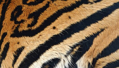 Fototapeta premium Close-up tiger fur texture