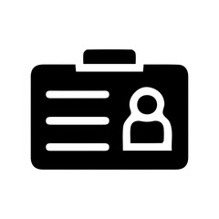 Identification Card Icon