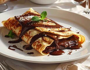Scrumptious Chocolate Cr?pe Delight