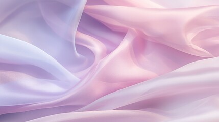 The close-up shot showcases soft flowing lines and rainbow colors in the fabric, creating a dreamy atmosphere, perfect for creative projects or as a cozy, vibrant wallpaper.