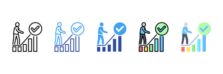 Self Actualization Multi Style Icon Set