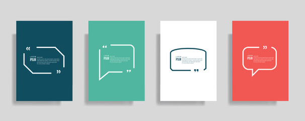 Modern quote templates on colorful backgrounds offer dynamic design options for presentations, branding, and website layouts that are versatile and engaging