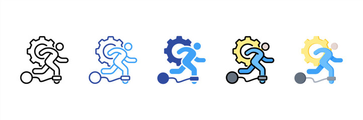 Perseverance Multi Style Icon Set