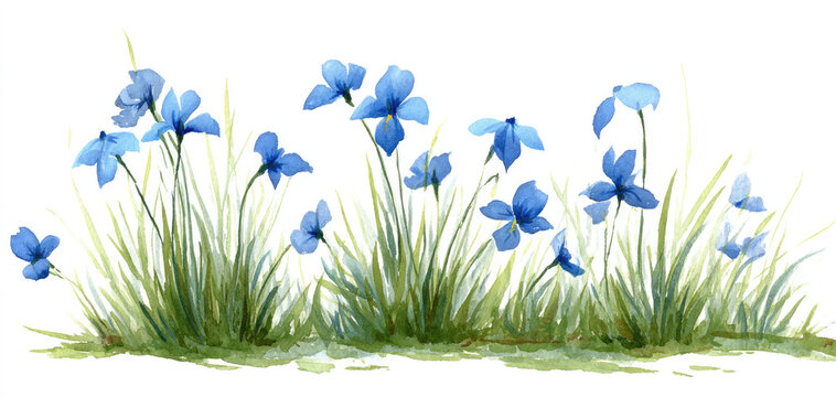 spring crocus flowers
