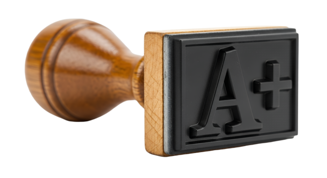 A Plus Grade Wooden Rubber Stamp for Excellent Performance