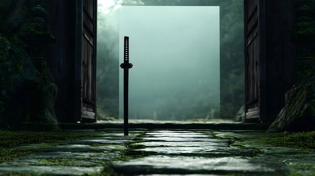 Empty frame background with copy space for text and product display