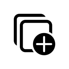 A simple black and white illustration of two shelves with bottles and rectangular objects stacked below them