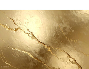 Matte Gold Marble with Rustic Veins