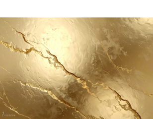 Matte Gold Marble with Rustic Veins