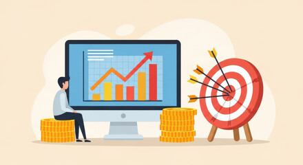 Business Growth Strategy and Financial Success Achievement.