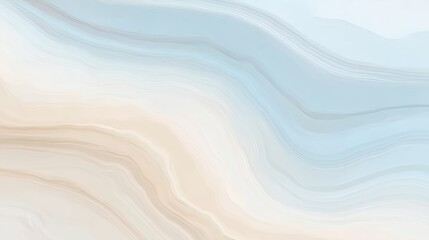 Marble texture in beige with pastel blue and cream, elegant for design projects. Ideal for digital and print media.