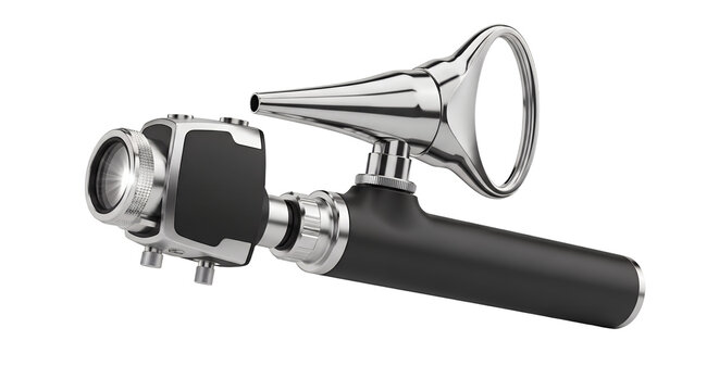 Modern Digital Otoscope Medical Device for Ear Examination