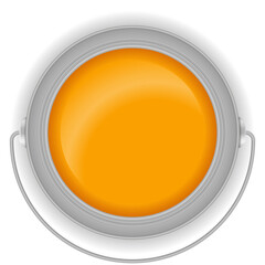 Open paint can