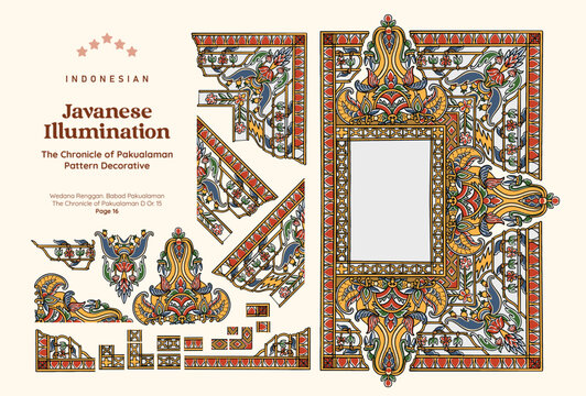 An Illustration Depicting the Cultural Heritage of Yogyakarta Indonesia