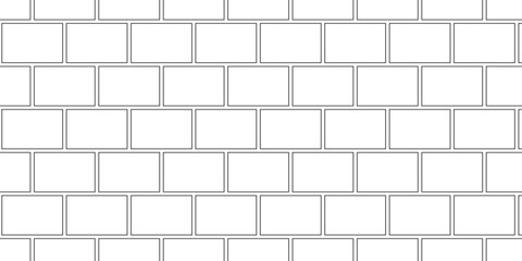 Fototapeta premium Urban abstract pavement floor and wall white structure structure brick wall row wallpaper texture design. 