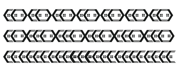 Modern Real Estate Embroidery Lace Border Design