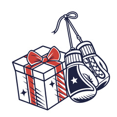 Boxing Day Vector Icons Bundle | Gift Box, Shopping Bag, Discount Tag, Calendar & Holiday Sale Symbols