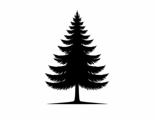 Fototapeta premium christmas tree vector