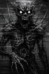 Distorted Nightmare with Jagged Teeth