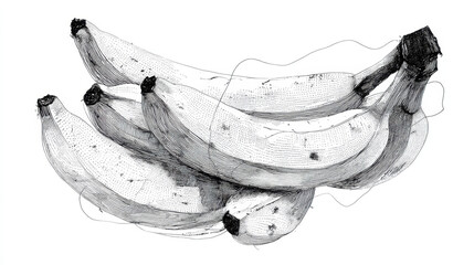 Bright and fresh bananas showcasing tropical fruit, organic produce, healthy snack options, ripe natural food, vibrant colors, and nutritious dietary choices for wellness