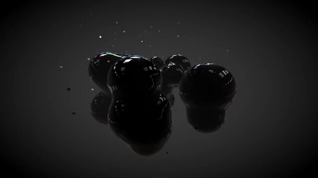 Abstract beat audio visualization DJ VJ loop  