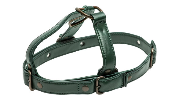 Functional Green Harness Accessory on white background