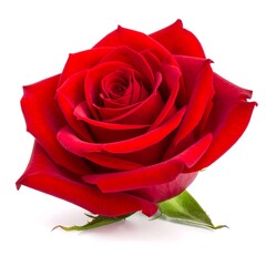 Close-up of a vibrant red rose (6)