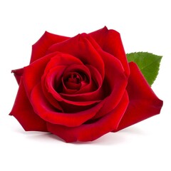 Close-up of a vibrant red rose (8)