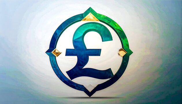 Pound symbol graphic design