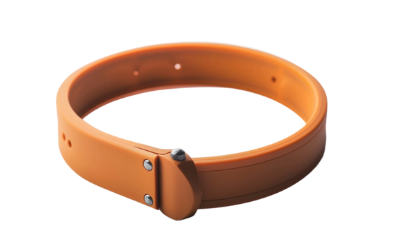 Wearable Activity Tracker for Animals on white background