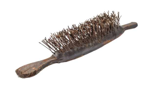 Practical Metal Brush for Workshop on white background