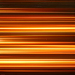 Obraz premium Abstract horizontal lines of warm orange and gold light
