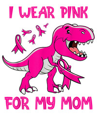i wear pink for my mom 
