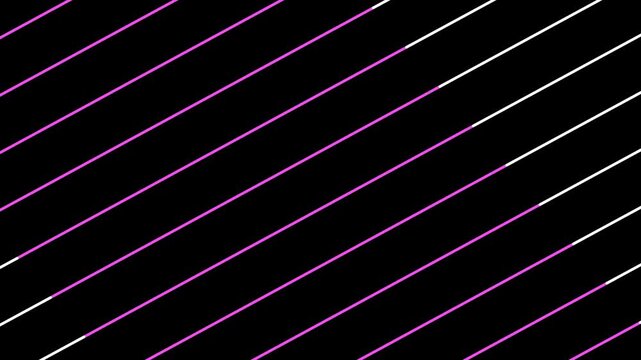 Abstract Lines Background in Motion &ndash; Modern 4K Stock Video Loop with Dynamic Geometric Streaks, Minimalist Digital Design for Creative Projects.