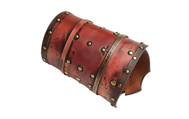 Modern Armor Style Wrist Accessory on white background