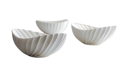 Refined Contemporary Art Composition on white background