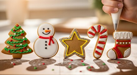 Festive Christmas Gingerbread Cookies A Sweet Holiday Treat