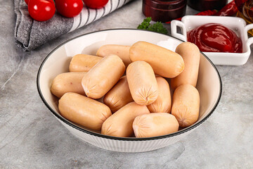 Dietary baby mini chicken sausage