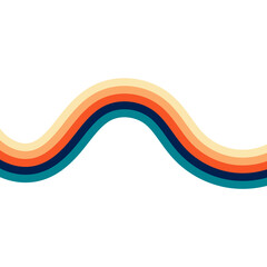 Retro Hippie Rainbow